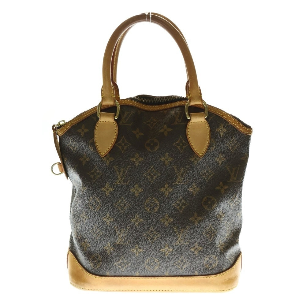 LOUIS VUITTON(ルイヴィトン) ロックイット モノグラム PVC レザー ハンドバッグ ゴールド金具 ブラウン FL0056