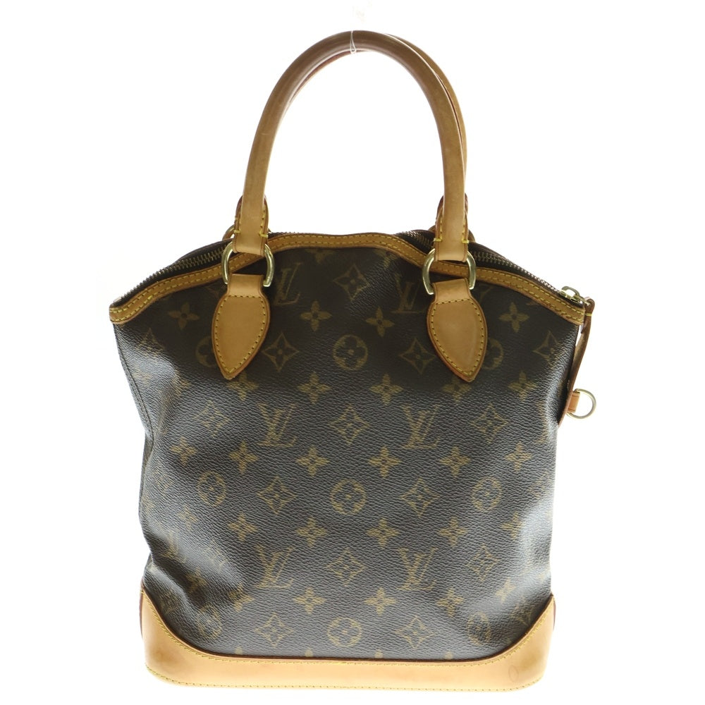 LOUIS VUITTON(ルイヴィトン) ロックイット モノグラム PVC レザー ハンドバッグ ゴールド金具 ブラウン FL0056