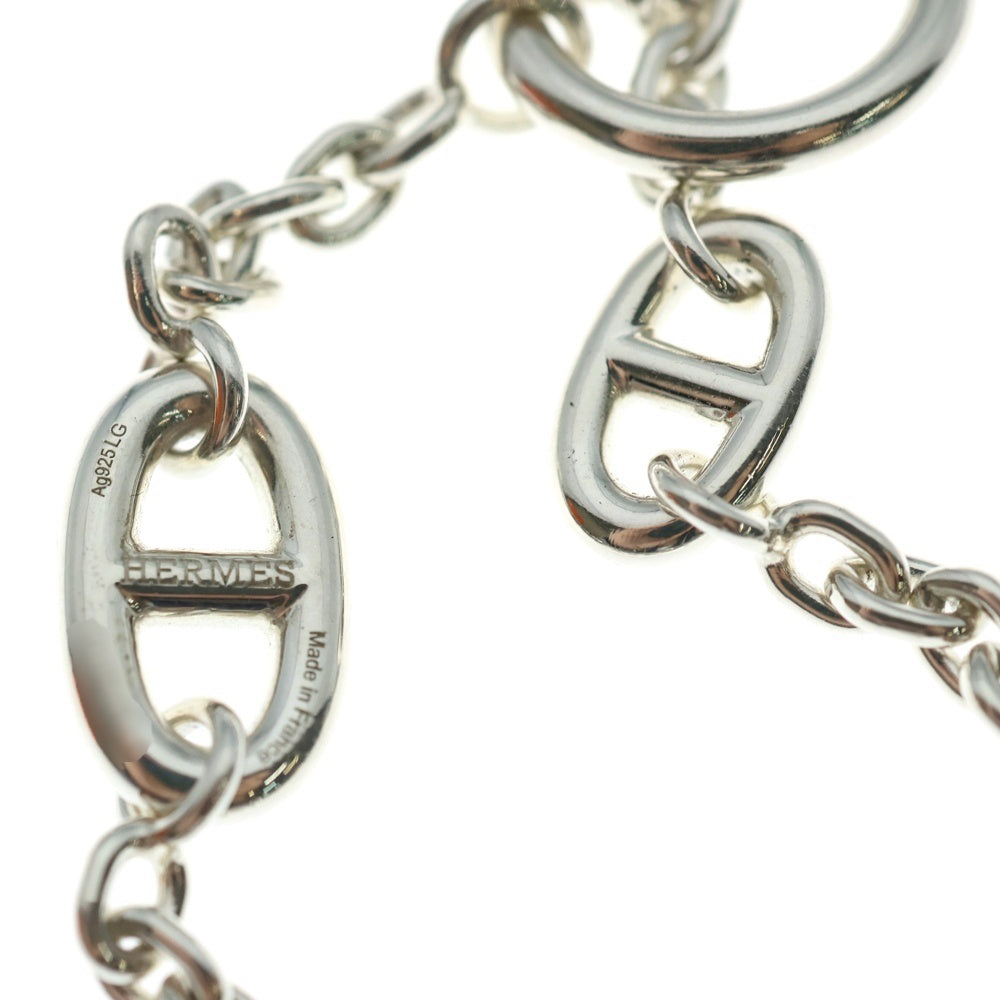 HERMES(エルメス) シェーヌダンクル ファランドールLG ブレスレット シルバー