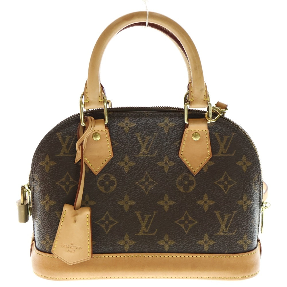LOUIS VUITTON(ルイヴィトン) モノグラム アルマBB 2wayショルダーバッグ ハンドバッグ ブラウン PVC×レザー M53152