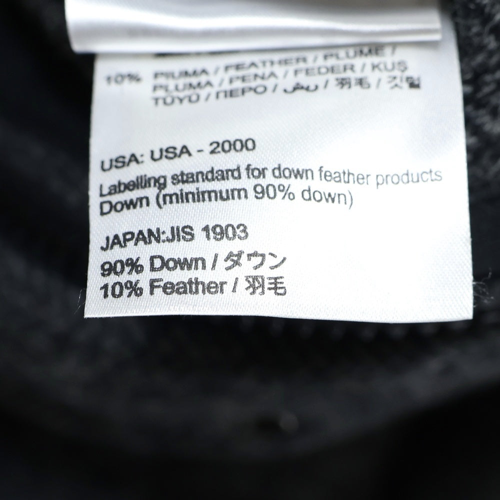 MONCLER(モンクレール) GUYENNE ギエンヌ カモフラ 迷彩柄 切り替え ウール フーデッド ジップアップ ダウンジャケット グレー 320914197885 54687