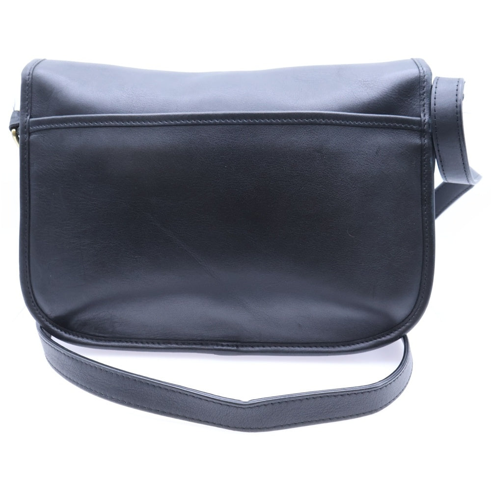 COACH(コーチ) オールドコーチ ショルダーバッグ レザー ブラック ゴールド金具