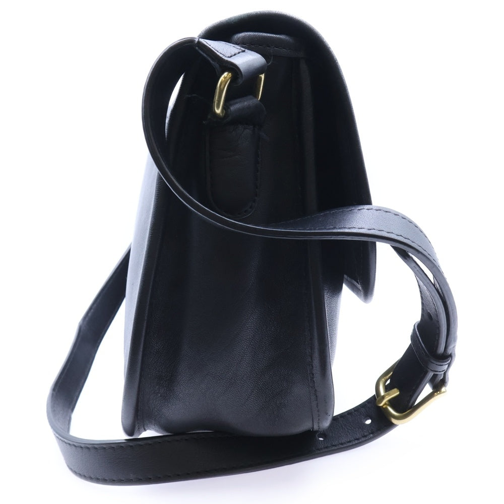 COACH(コーチ) オールドコーチ ショルダーバッグ レザー ブラック ゴールド金具