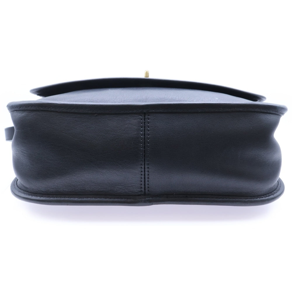 COACH(コーチ) オールドコーチ ショルダーバッグ レザー ブラック ゴールド金具