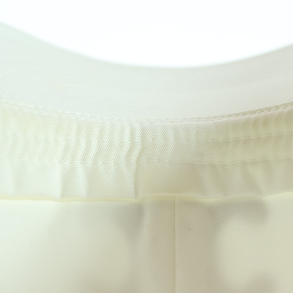 CELINE(セリーヌ) トリオンフ ロゴ刺繍 ベースボールキャップ 帽子 ホワイト S C366483