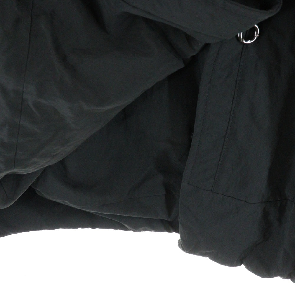 EMPORIO ARMANI(エンポリオアルマーニ) トグル付セーラーカラーベロア切替中綿ジャケット ブルゾン グレー