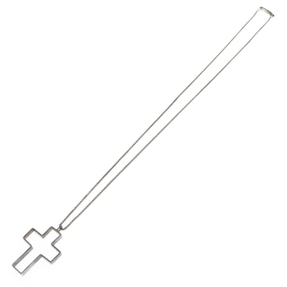 GUCCI(グッチ) クロスモチーフ ネックレス ペンダント チェーン シルバー