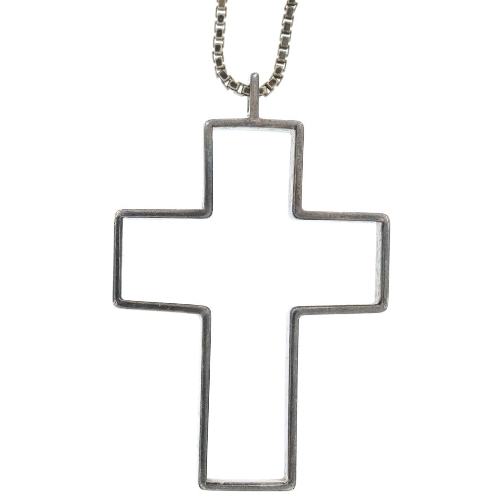 GUCCI(グッチ) クロスモチーフ ネックレス ペンダント チェーン シルバー