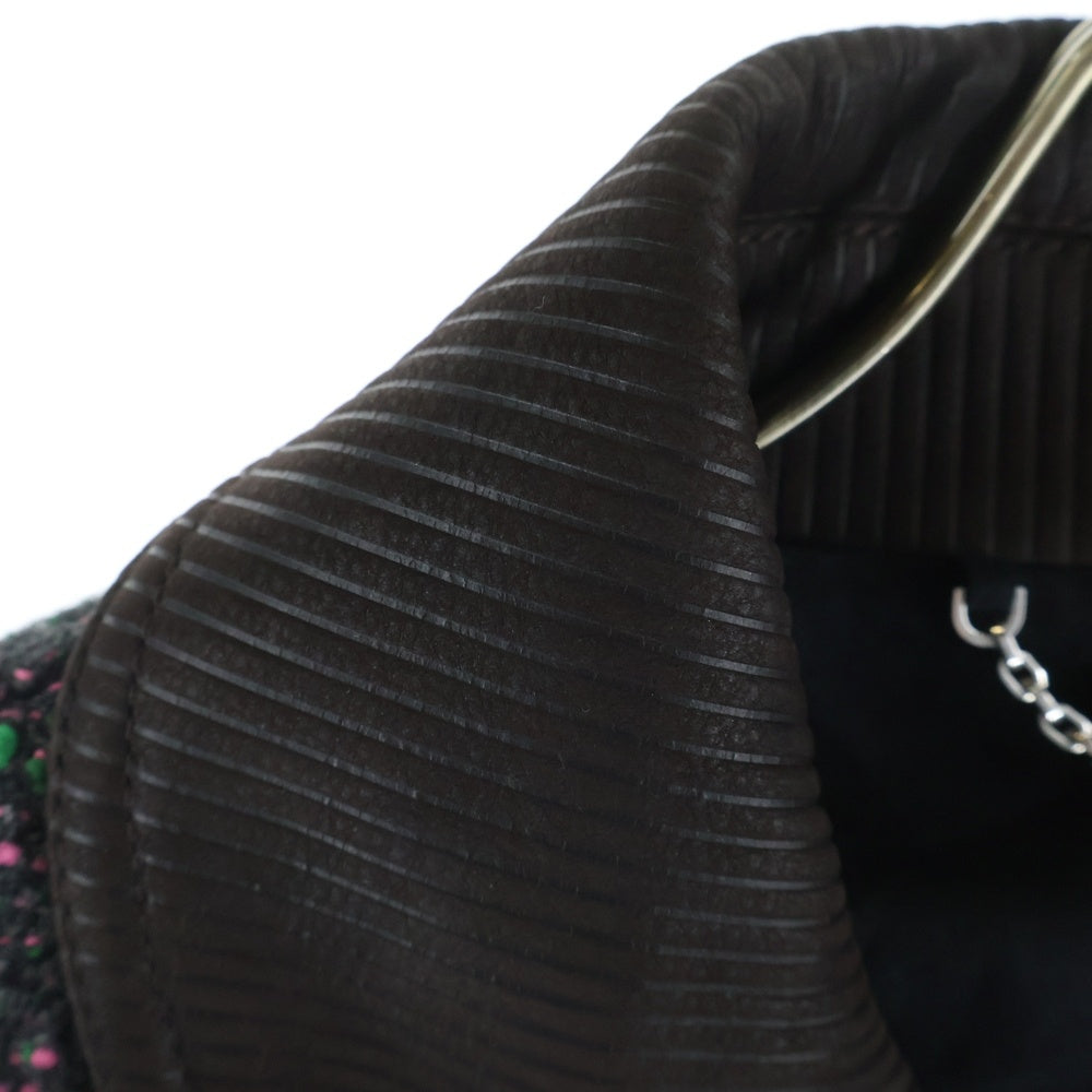 LOUIS VUITTON(ルイヴィトン) ツイード ガーデニング ワークウェアジャケット マルチカラー ウール×ポリエステル #46 1AILO7 RM252M WYS HTB61W CA36929