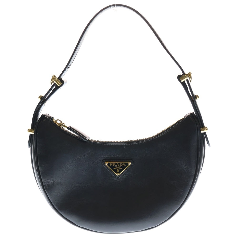 PRADA(プラダ) アーケ トライアングルロゴ 2WAY レザーハンドバッグ