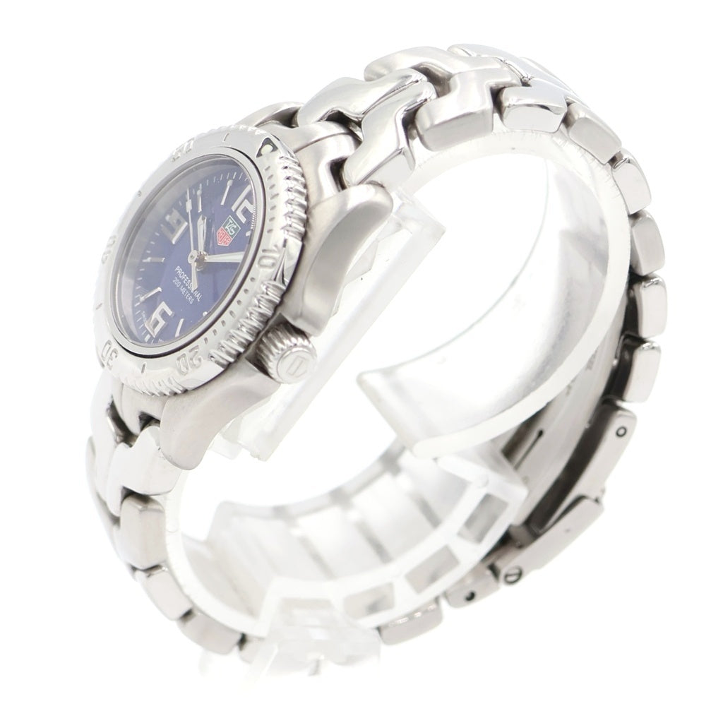 TAG HEUER(タグホイヤー) リンク デイト ブルー文字盤 SS/QZ ステンレス クォーツ 電池式 腕時計 WT1413 レディース