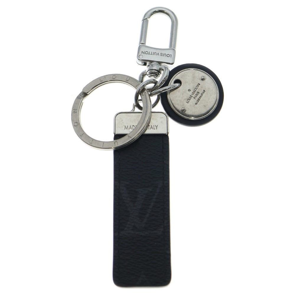 LOUIS VUITTON(ルイヴィトン) ポルトクレ・LVネオクラブ バッグチャーム キーリング キーホルダー ブラック×シルバー M80237