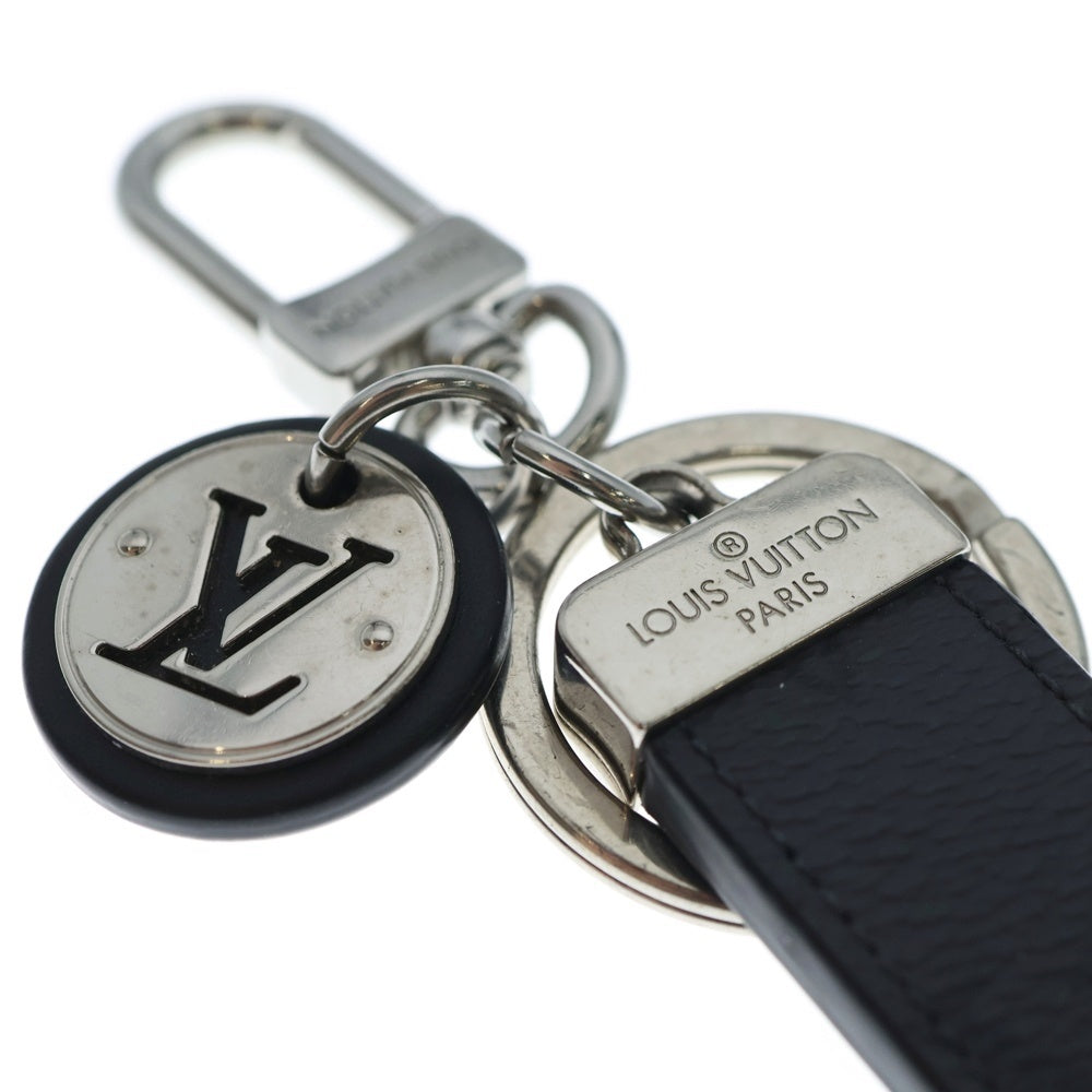 LOUIS VUITTON(ルイヴィトン) ポルトクレ・LVネオクラブ バッグチャーム キーリング キーホルダー ブラック×シルバー M80237