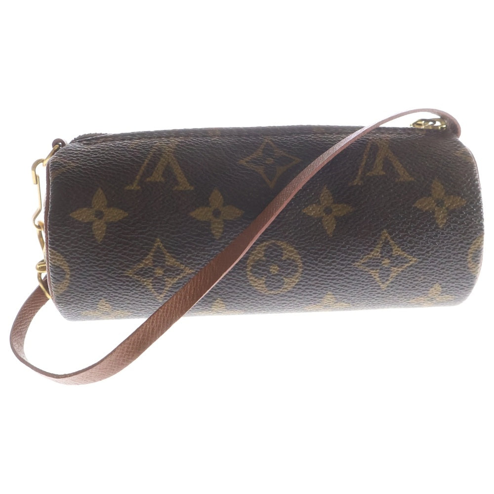 LOUIS VUITTON(ルイヴィトン) モノグラム パピヨン 付属ポーチ ブラウン PVC レディース