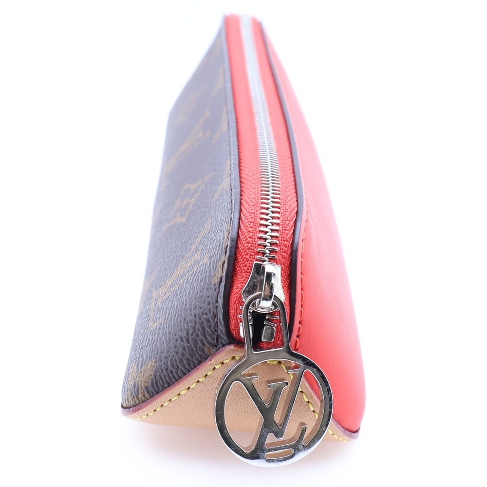 LOUIS VUITTON(ルイヴィトン) モノグラム トゥルース エリザベット ペンケース ルージュ ブラウン GI0009