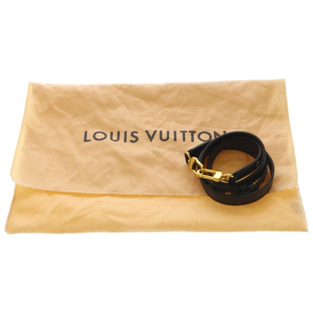 LOUIS VUITTON(ルイヴィトン) アンプラント ミュルティ ポシェットアクセソワール 2WAYバッグ ハンドバッグ ショルダーバッグ チェーンバッグ ブラック×ブラウン レザー M58520 ゴールド金具 レディース