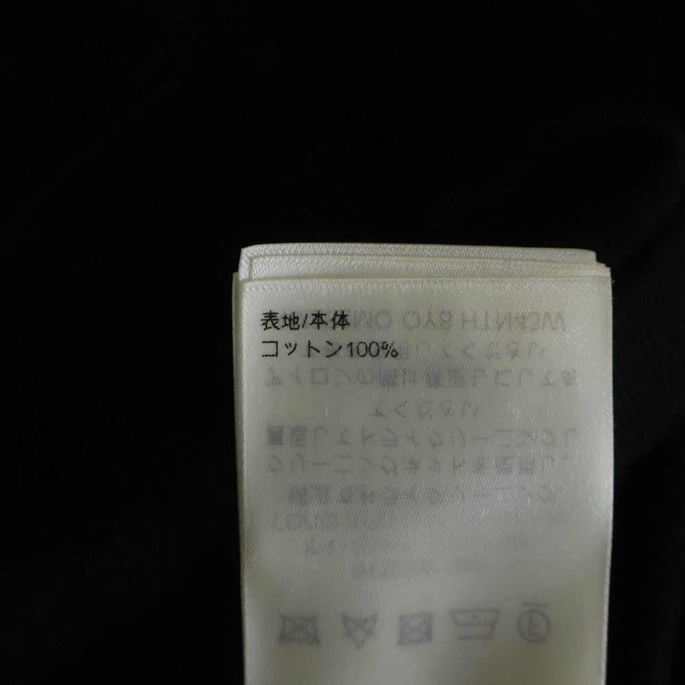 LOUIS VUITTON(ルイヴィトン) LV ブラゾン エンブロイダリー ショートスリーブクルーネッ ニット ブラック RM252MQ OY8 HTN43W