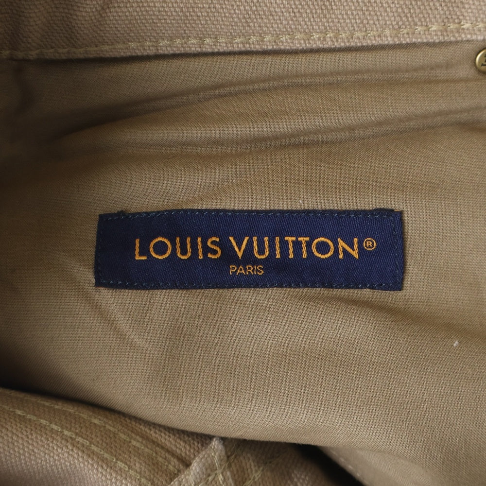 LOUIS VUITTON(ルイヴィトン) 25SS ロゴステッチワークデニムパンツ ベージュ RM251MQ LPJ HSP47W