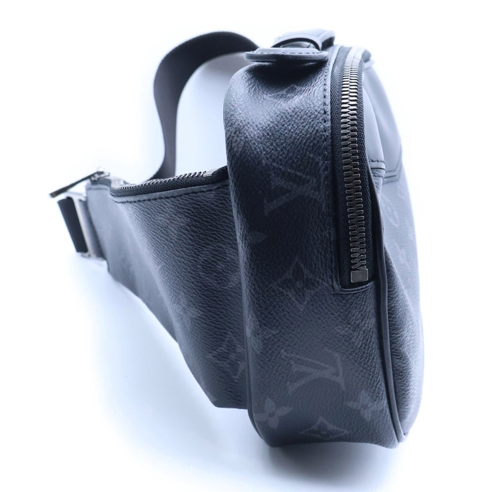 LOUIS VUITTON(ルイヴィトン) モノグラムエクリプス バムバッグ ショルダーバッグ ミニバッグ ブラック レザー×PVC M42906 シルバー金具 レディース