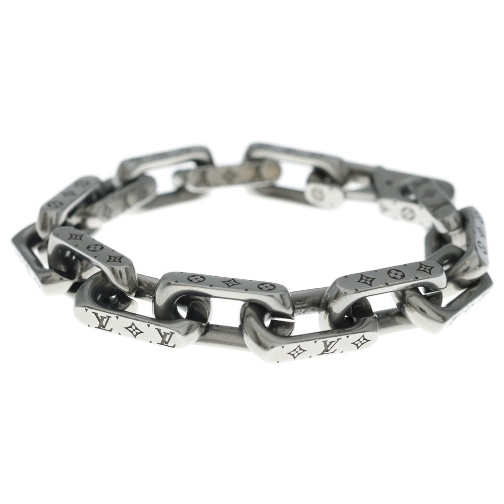 LOUIS VUITTON(ルイヴィトン) モノグラム コリエ チェーンブレスレット シルバー M00309 レディース