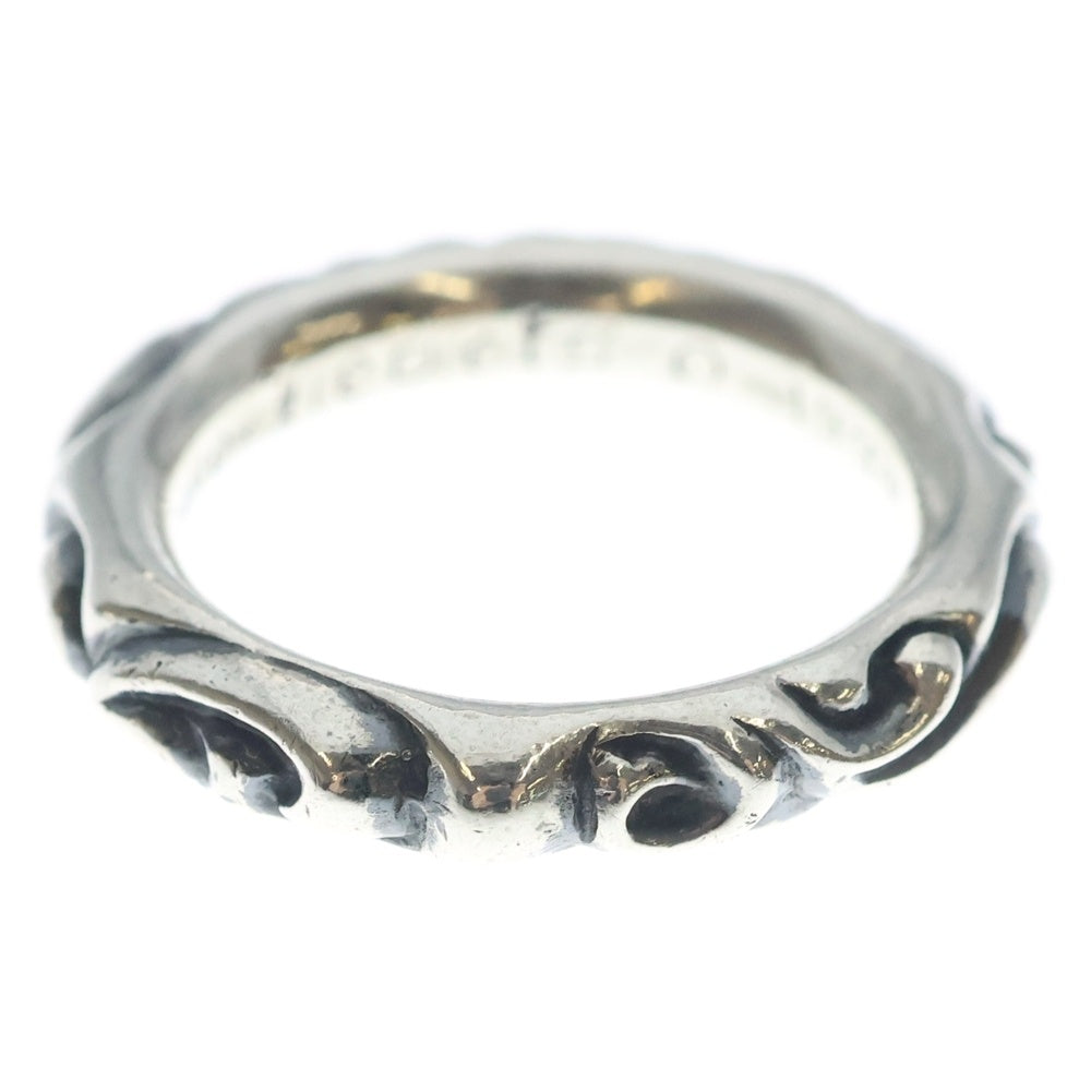 CHROME HEARTS(クロムハーツ) SCRL BAND スクロールバンド リング シルバー BCA351