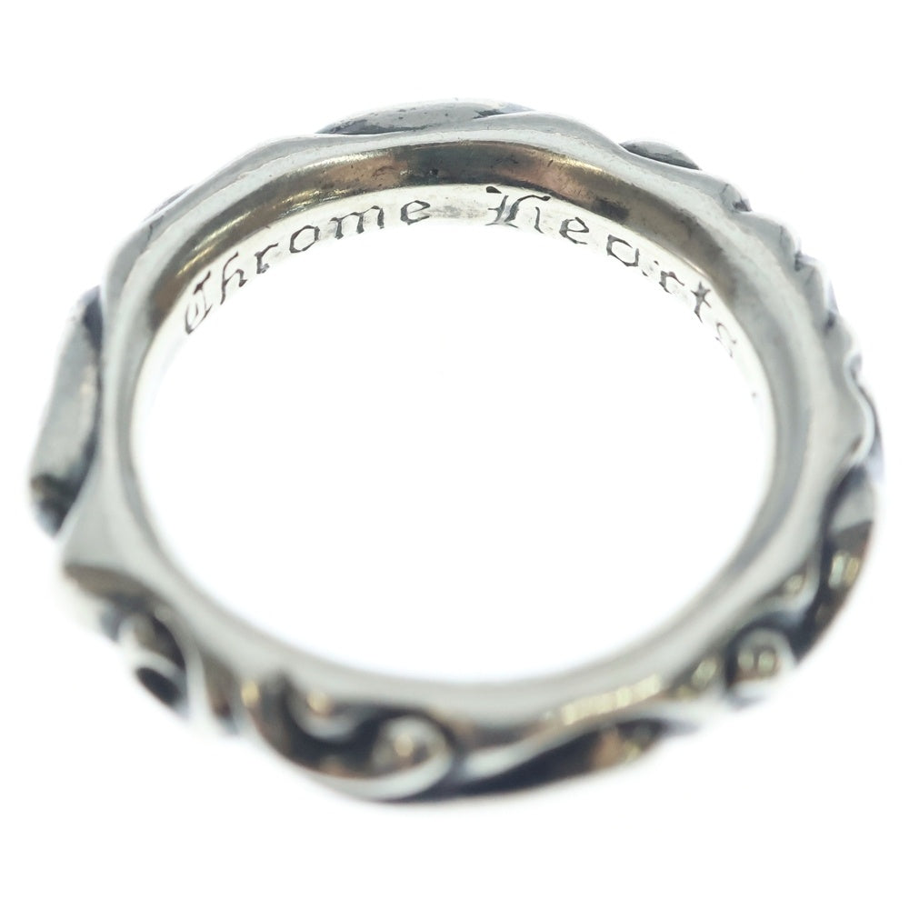 CHROME HEARTS(クロムハーツ) SCRL BAND スクロールバンド リング シルバー BCA351