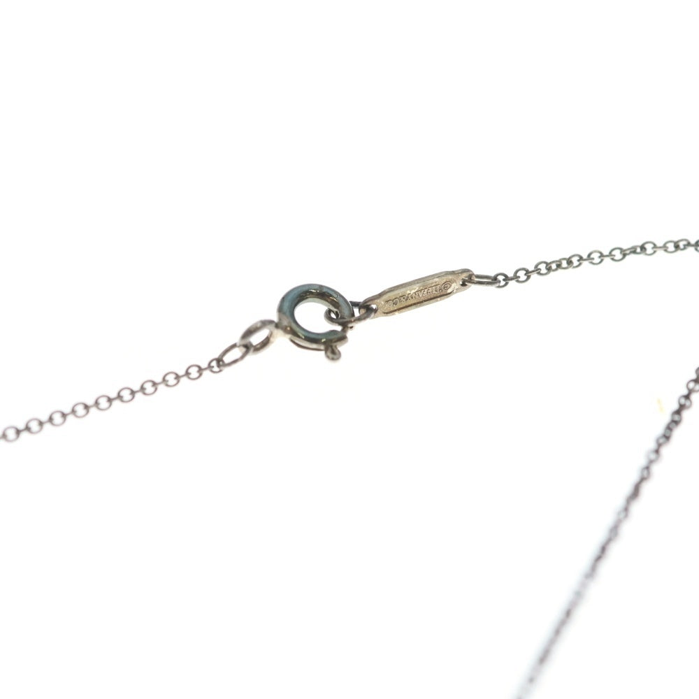 TIFFANY & Co.(ティファニー) スパークラー シトリン SV925 ネックレス ペンダント チェーン シルバー×イエロー レディース