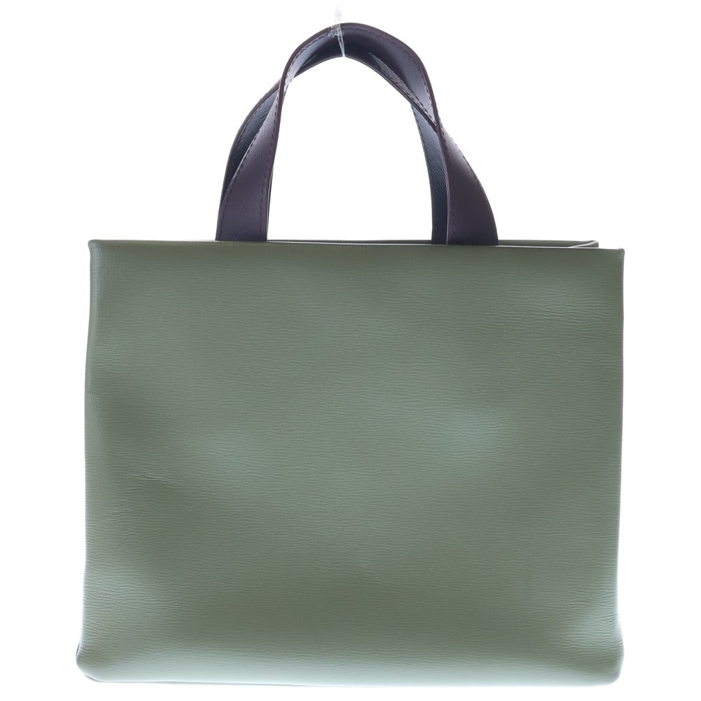 LOUIS VUITTON(ルイヴィトン) NIGOコラボ ショッパートートMINI 2WAYバッグ ハンドバッグ ショルダーバッグ カーキ×ピンク レザー M15238 シルバー金具 レディース