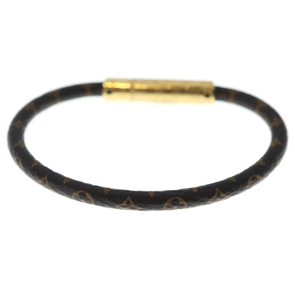 LOUIS VUITTON(ルイヴィトン) LV コンフィデンシャル モノグラム ブレスレット ゴールド金具 ブラウン M8274F レディース