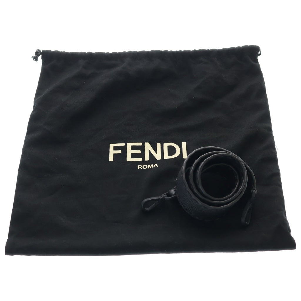 FENDI(フェンディ) セレリア バゲット レザー 2WAY ハンド ショルダーバッグ ブラック7VA572 レディース