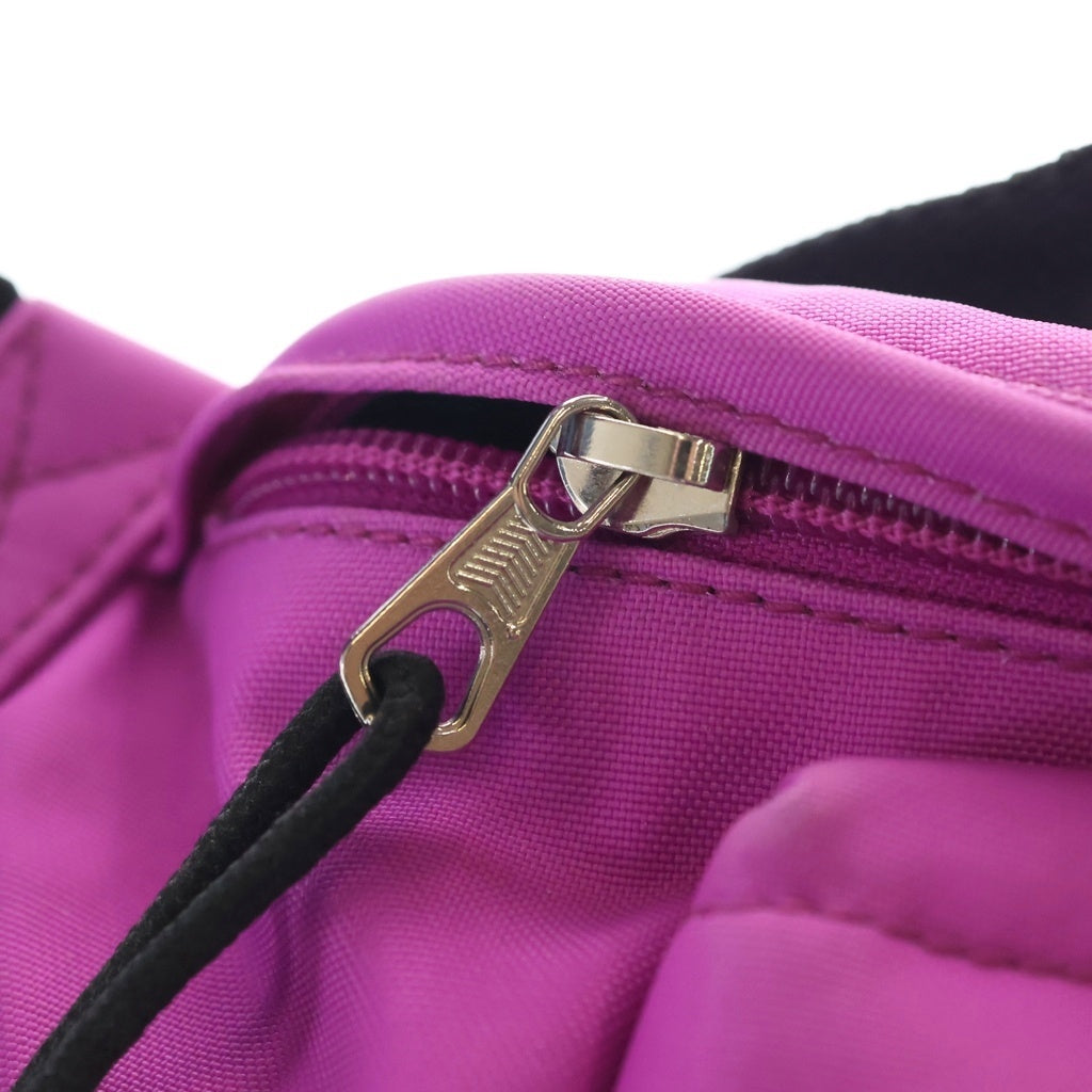 BALENCIAGA(バレンシアガ) ロゴ刺繍 ボディバッグ ショルダーバッグ ウエストバッグ パープル ナイロン 569978 レディース