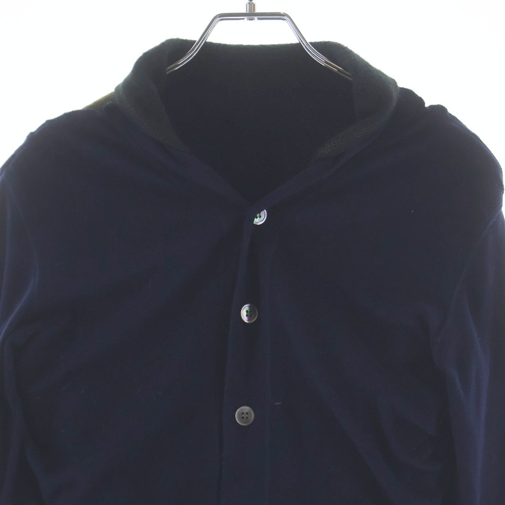 COMME des GARCONS(コムデギャルソン) ニットカーディガン ブルー×ブラック×カーキ XS GD-T005 レディース
