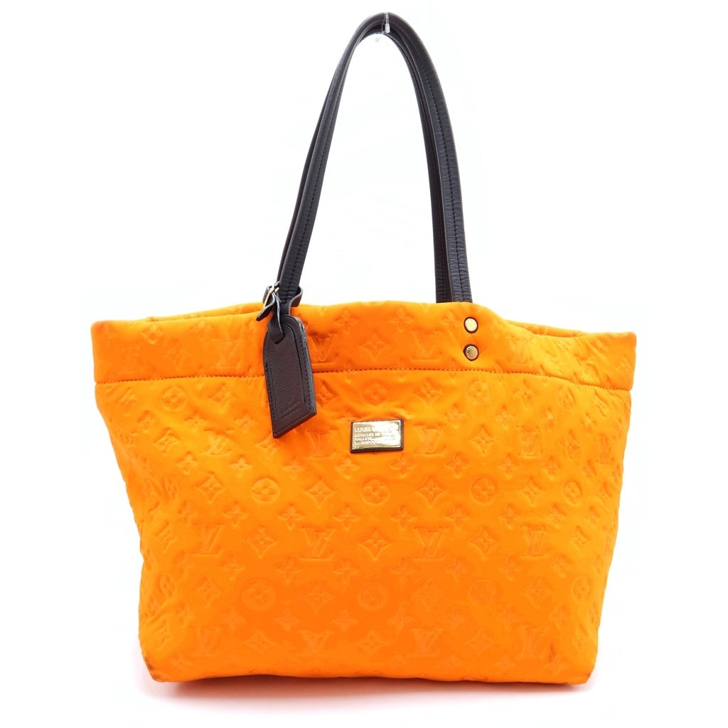 LOUIS VUITTON(ルイヴィトン) クルーズライン スキューバーMM ハンドバッグ トートバッグ オレンジ M92803 ゴールド金具 レディース