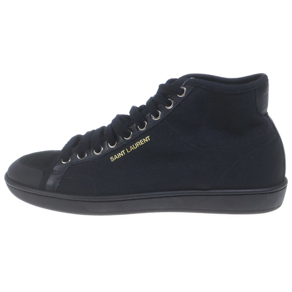 SAINT LAURENT PARIS(サンローランパリ) ミッドトップハイカットスニーカー ブラック #40
