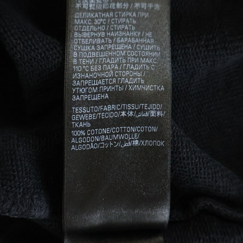 BALENCIAGA(バレンシアガ) 24AW Tropical Round Hoodie トロピカルラウンドフーディー プルオーバーパーカー ブラック 761458