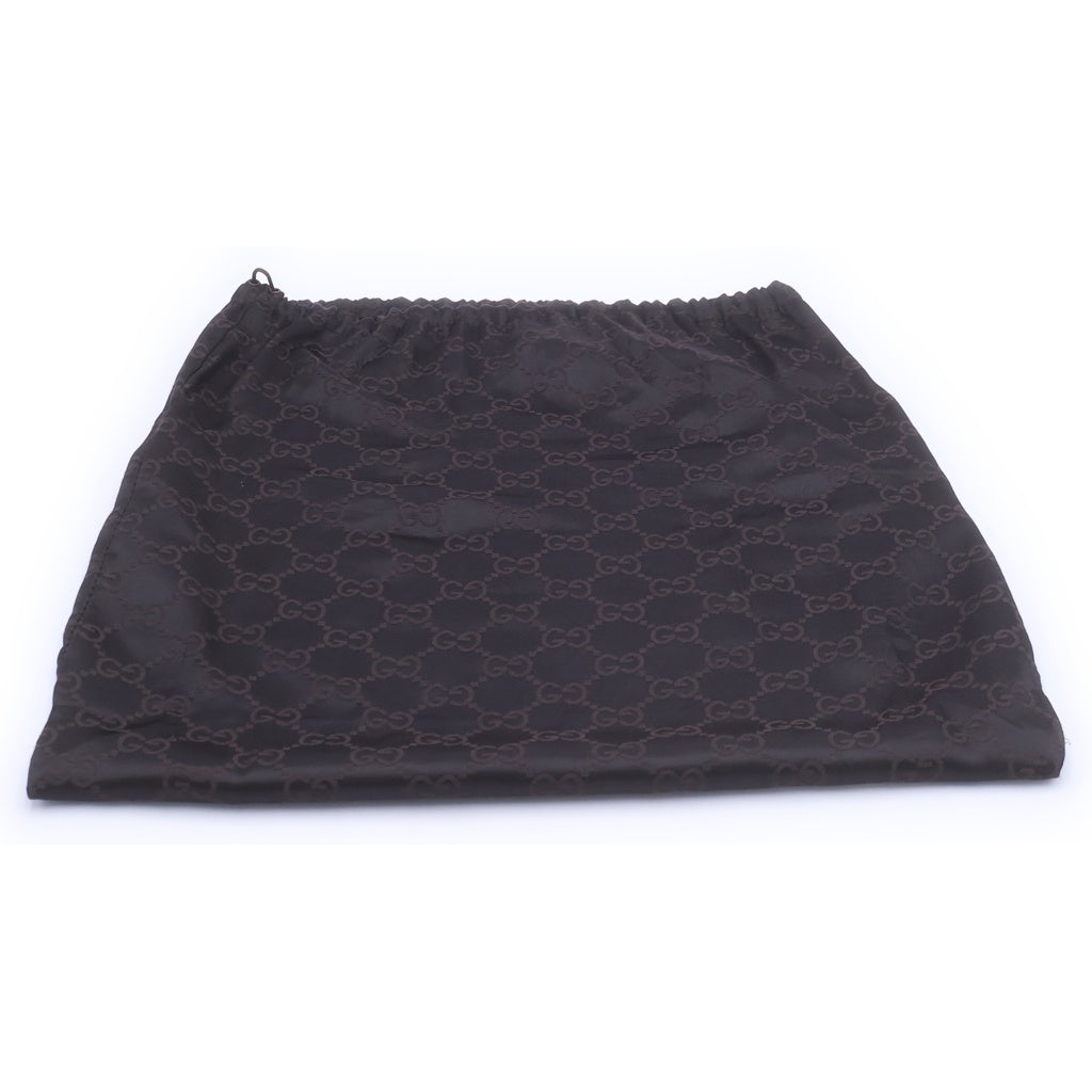 GUCCI(グッチ) GGキャンバス バンブー レザー ハンドバッグ ブラック/ベージュ 111713 レディース