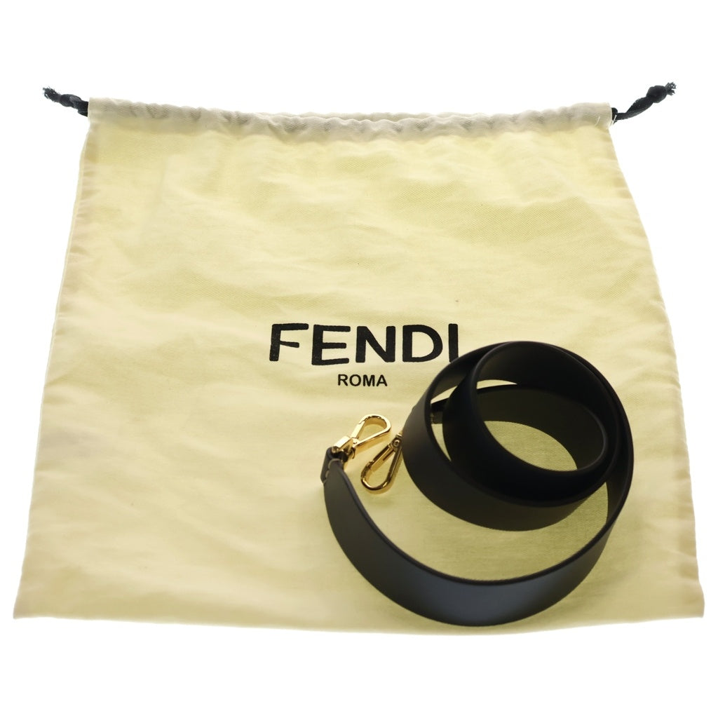 FENDI(フェンディ) 26SS FFジャガード マンマバゲット デニム 2WAY ショルダーバッグ ハンドバッグ ファブリック 8BR600 グレー/ブラック レディース