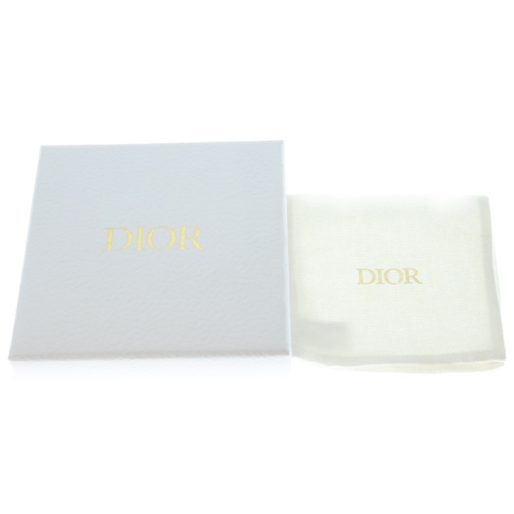 Christian Dior(クリスチャンディオール) PETIT CD プチ ロゴ ラインストーン チェーン ブレスレット シルバー B1940WOMCY D001 レディース
