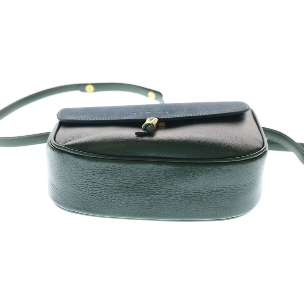 LOEWE(ロエベ) ベラスケス 2WAYバッグ ハンドバッグ ショルダーバッグ ブルー×グリーン レザー ゴールド金具 レディース