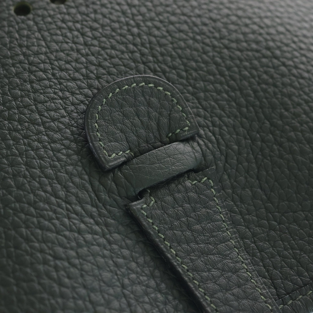 HERMES(エルメス) エヴリン1GM ショルダーバッグ グリーン トリヨン ゴールド金具 □I刻印 レディース