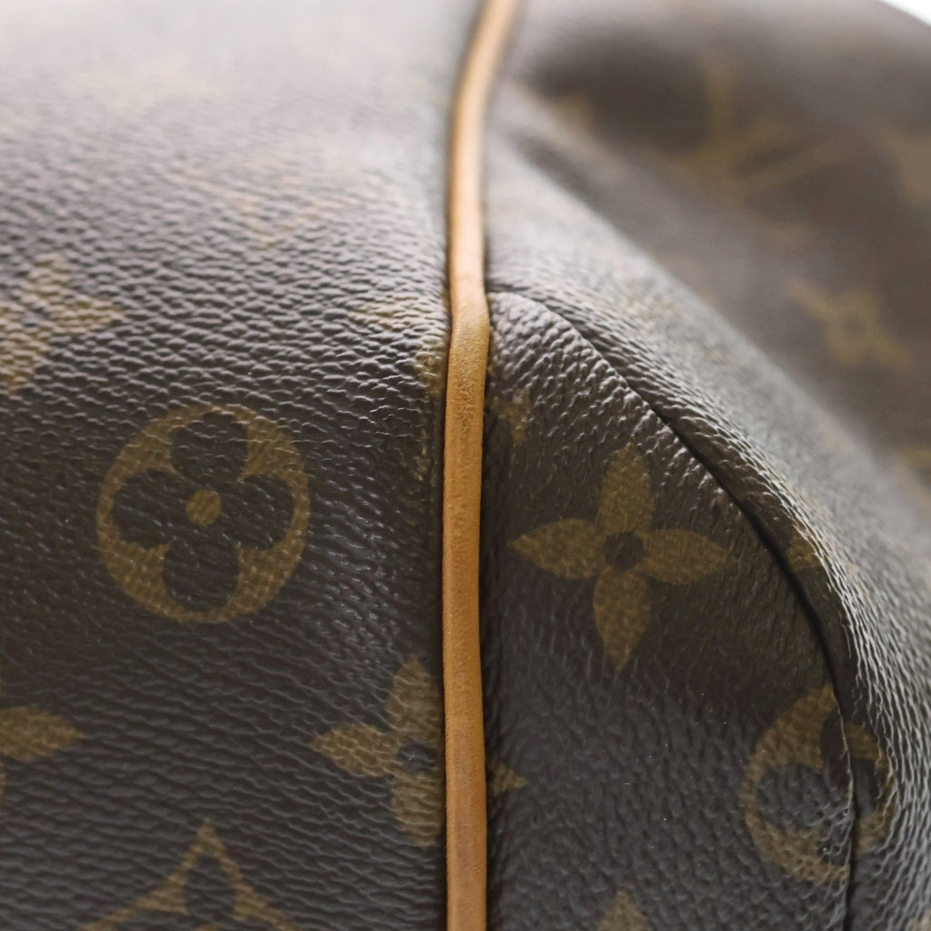 LOUIS VUITTON(ルイヴィトン) トータリーPM モノグラム PVC レザー ショルダー トートバッグ ゴールド金具 ブラウン M56688 レディース