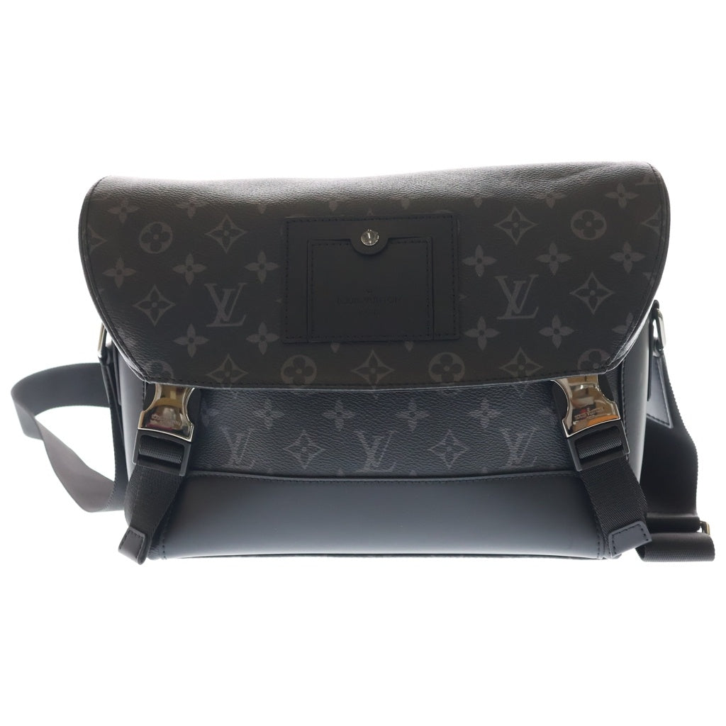 LOUIS VUITTON(ルイヴィトン) モノグラムエクリプス ヴォワヤージュPM ショルダーバッグ ブラック レザー×PVC M40511 ブラック金具