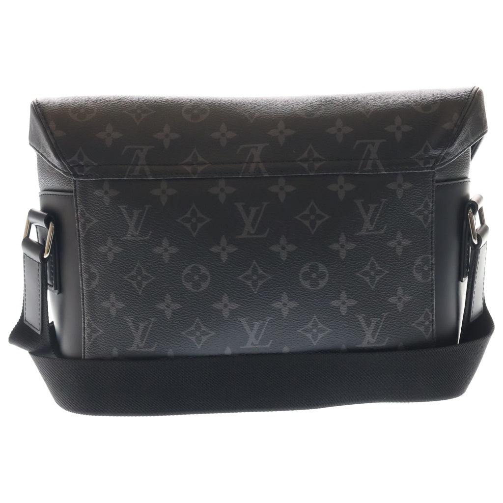 LOUIS VUITTON(ルイヴィトン) モノグラムエクリプス ヴォワヤージュPM ショルダーバッグ ブラック レザー×PVC M40511 ブラック金具