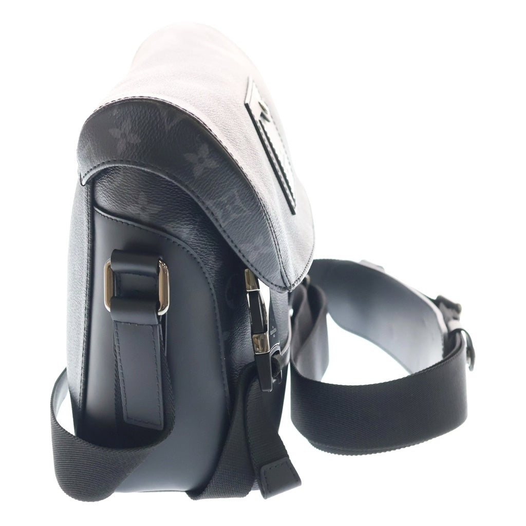LOUIS VUITTON(ルイヴィトン) モノグラムエクリプス ヴォワヤージュPM ショルダーバッグ ブラック レザー×PVC M40511 ブラック金具