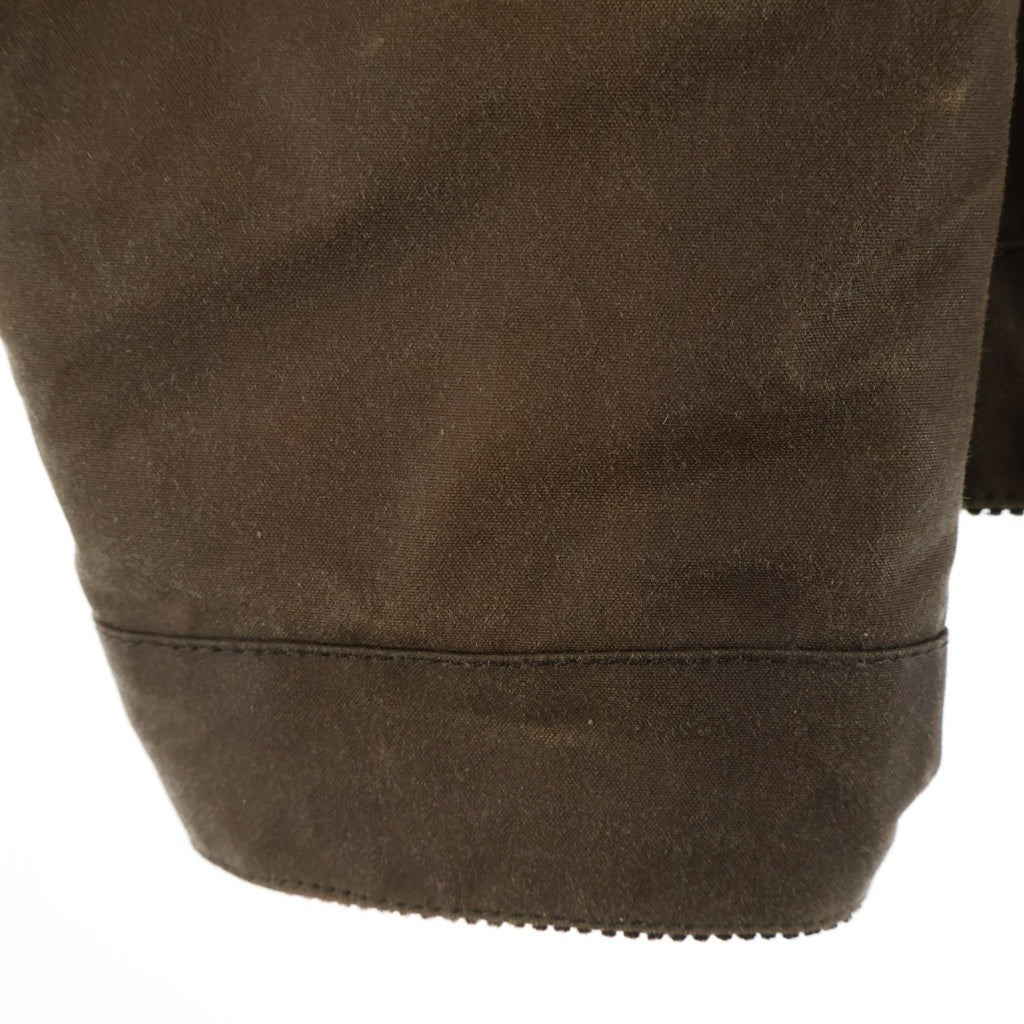 Barbour(バブアー) ×Levi's リーバイス Spey Wax Jacket スペイ ワックス フーデッド ジャケット ブラウン
