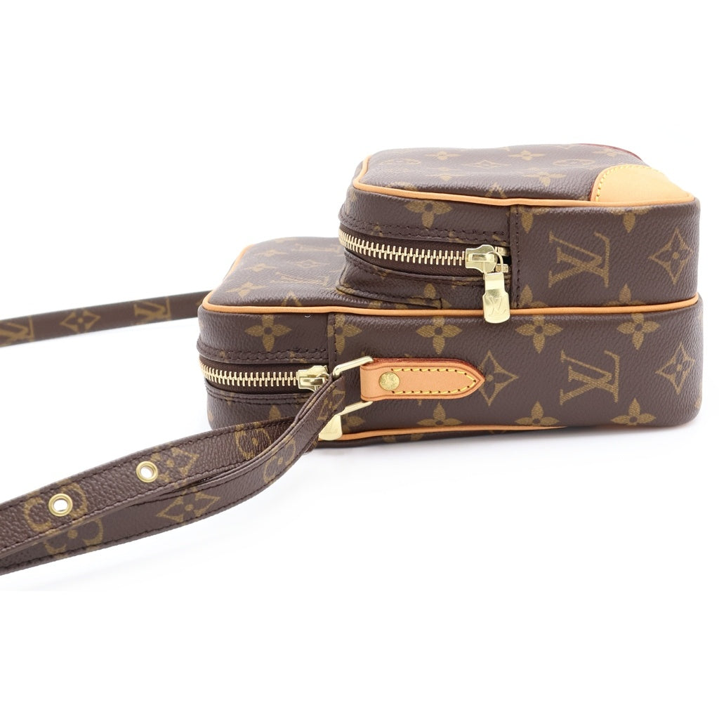 LOUIS VUITTON(ルイヴィトン) モノグラム アマゾン PVC レザー ショルダーバッグ ブラウン M45236 レディース