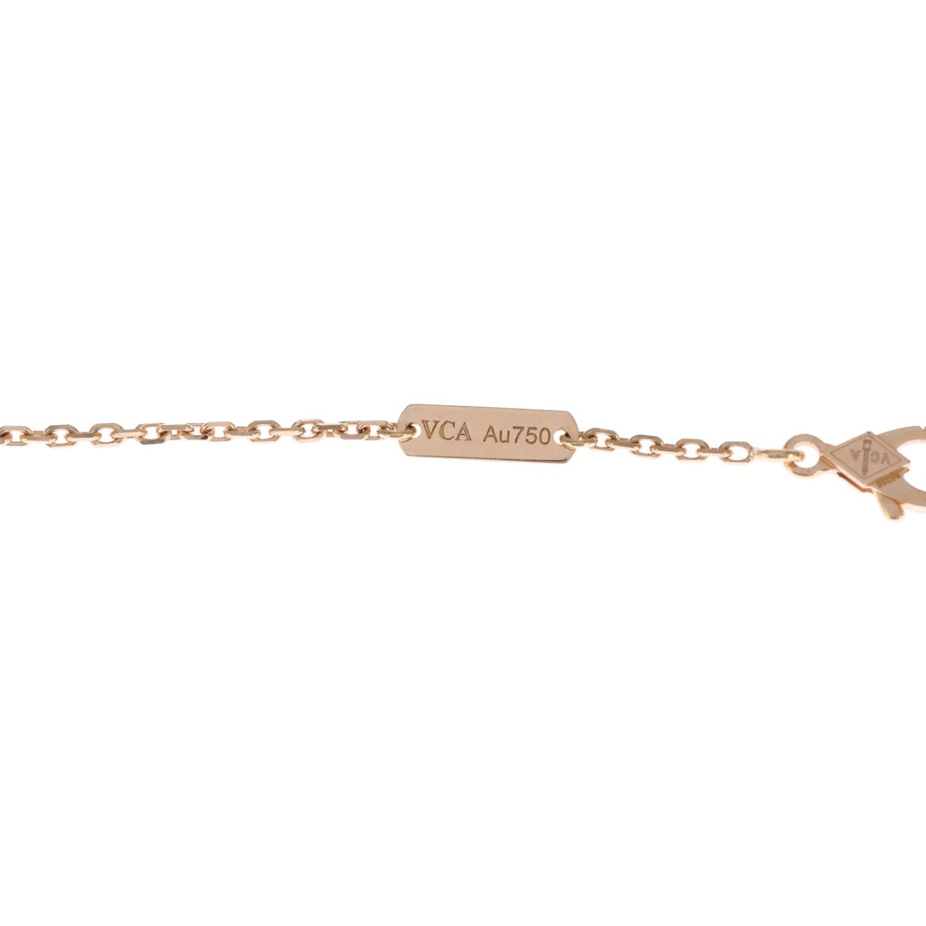 Van Cleef & Arpels(ヴァンクリーフアンドアーペル) ヴィンテージアルハンブラ ネックレス グレーマザーオブパール Au750PG ピンクゴールド Au750PG VCARP4KK00 レディース