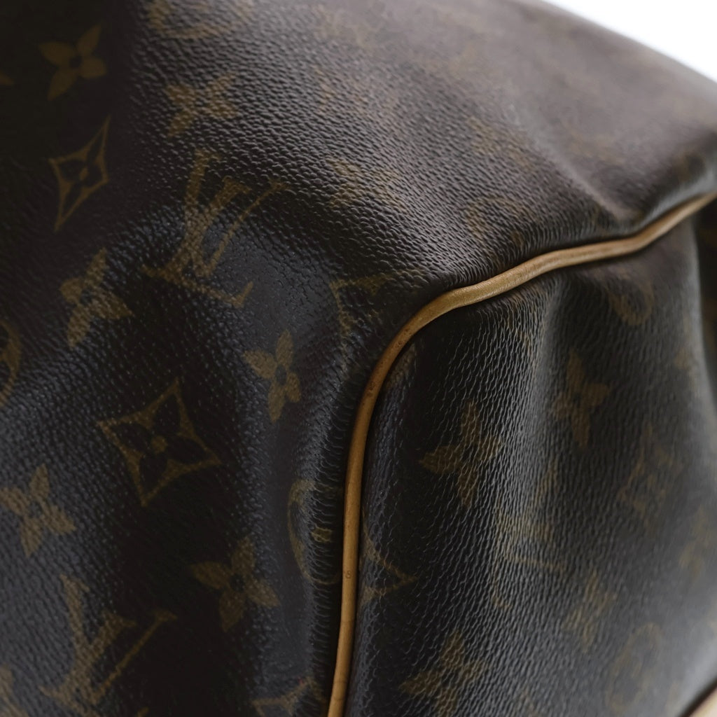 LOUIS VUITTON(ルイヴィトン) モノグラム キーポルバンドリエール55 PVC レザー 2WAY ハンドバッグ ショルダーバッグ ボストンバッグ ブラウン M41414 レディース