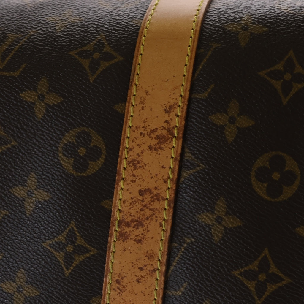LOUIS VUITTON(ルイヴィトン) モノグラム キーポルバンドリエール55 PVC レザー 2WAY ハンドバッグ ショルダーバッグ ボストンバッグ ブラウン M41414 レディース