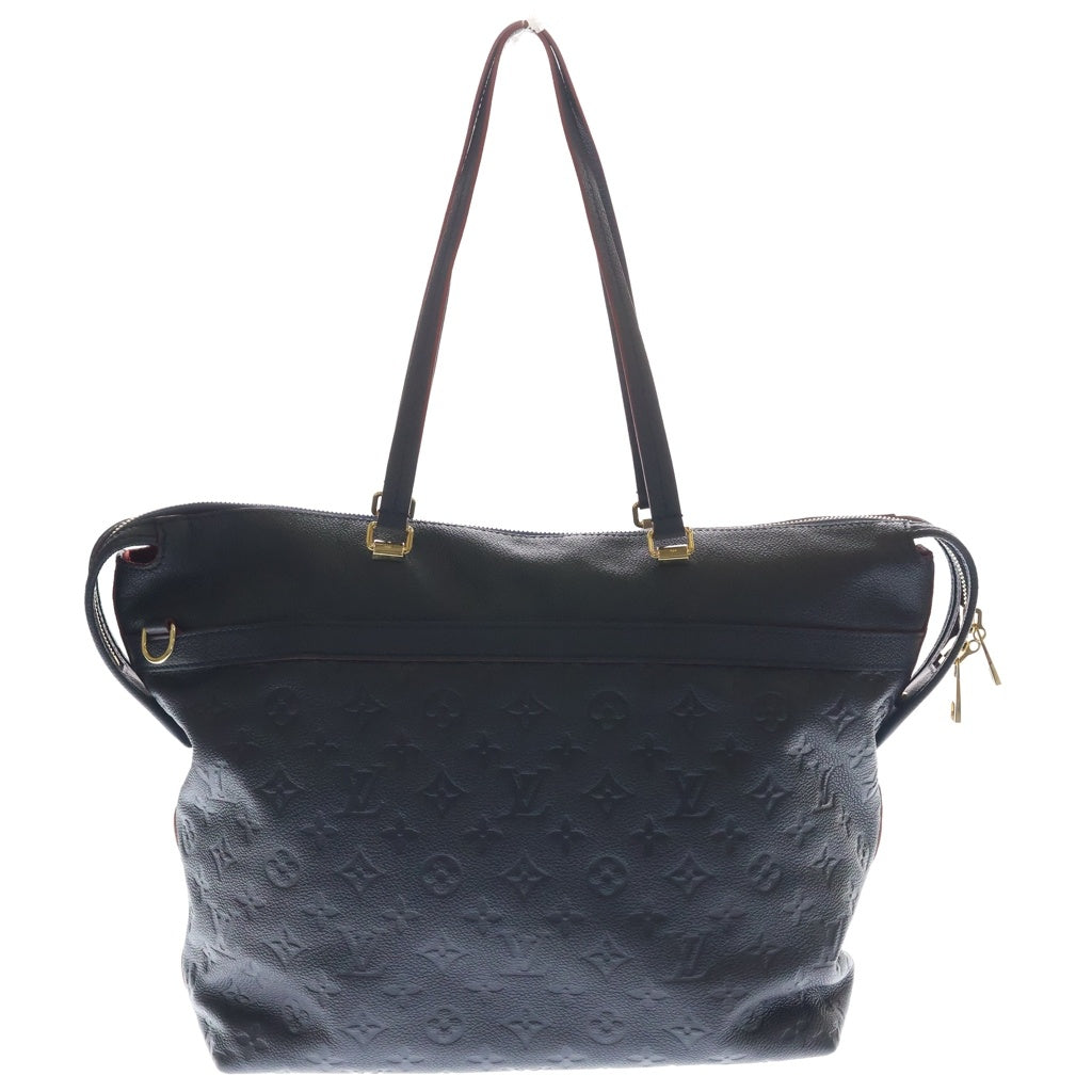 LOUIS VUITTON(ルイヴィトン) エボシ トートバック 2wayバック モノグラム アンプラント レザー ネイビー/マリーヌルージュ M51752 レディース